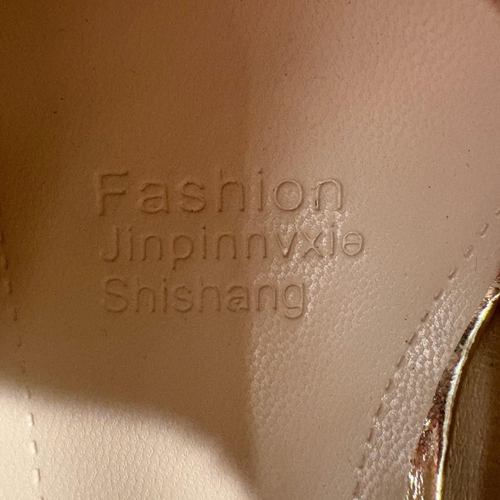 VINTAGE Brown Leather Suede Two-Tone Mary Jane Square-Toe Chunky Mid-Heel Shoes - Picture 8 of 11
